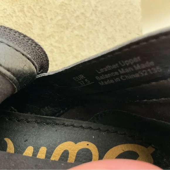 Sam Edelman Black Leather Booties, Size 37 European. - Picture 13 of 14